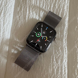 애플워치6 스테인리스 실버 44mm