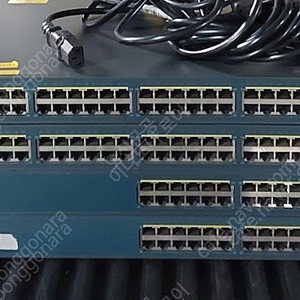 시스코 (cisco) WS-C3560V2-48PS-S 스위칭허브