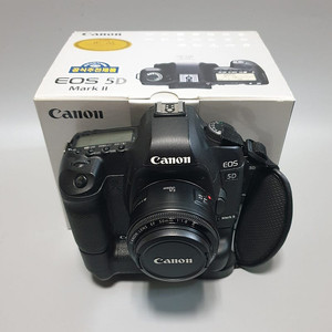 캐논 EOS 5D MARK II DSLR 풀프레임 바디 세트 + 50mm F1.8 EF 렌즈