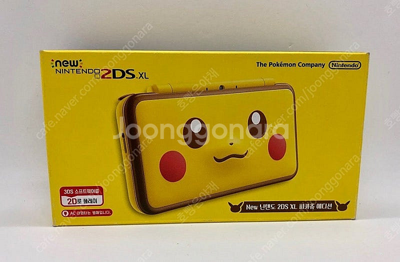 한국 닌텐도 정발 NEW 닌텐도 2DS XL 피카츄 에...--0