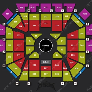 6월29일 더파워풀 콘서트 R석 티켓 양도합니다 (내용참조)