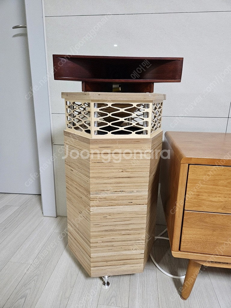 아로마 8인치 육각 적층 무지향 스피커 팝니다.--0