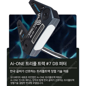 캘러웨이 Ai-ONE 트리플 트랙 #7 DB 퍼터