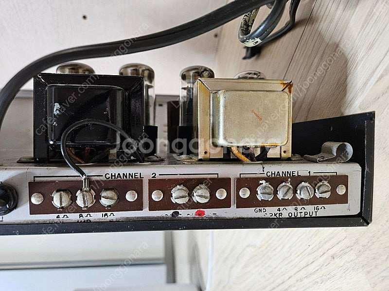 BOGEN DB212 진공관 앰프--3