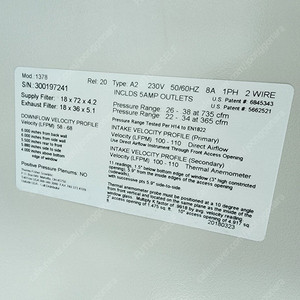 Thermo Scientific 클린벤치 BSC 1300 series class 2