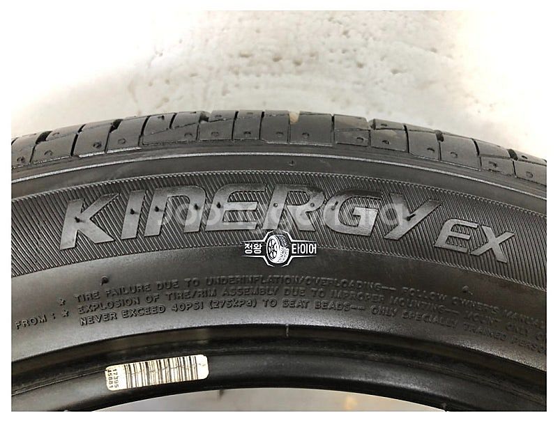 중고타이어 한국타이어 키너지EX 235/45R18 쏘나...--5