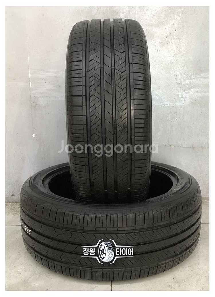 중고타이어 한국타이어 키너지EX 235/45R18 쏘나...--0