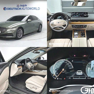 [제네시스]G80(RG3) 2.5 가솔린 터보 AWD 기본형 2021 년 중고차☆전액할부☆중고리스☆첫차☆