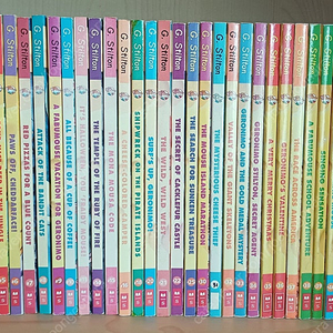 영어챕터북 제로니모스틸톤 Geronimo Stilton G. 1~45번중 총34권