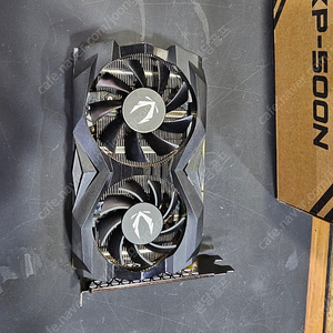 Nvidia Geforce 그래픽카드 조텍 GTX1660 SUPER AMP 6GB 정품 새거