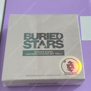 베리드스타즈 베스타 레더 코스터 미개봉