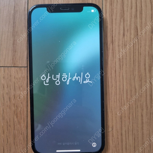 아이폰S12 256 BLACK 자급제 풀박스 판매합니다. -배터리 효율 80% 상태 S급-