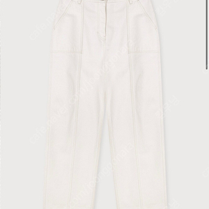 에토스 스티치 화이트 데님(STITCHED WHITE DENIM PANTS)