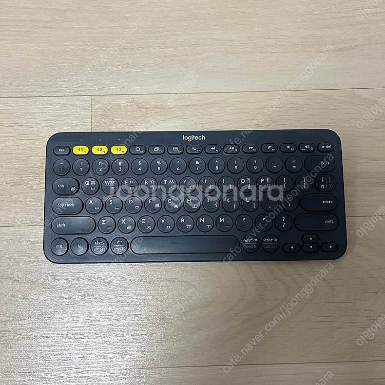 로지텍 K380 무선 블루투스 키보드 한글자판--0