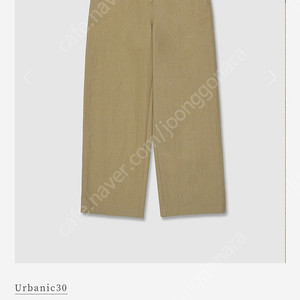 urbanic30 palor pants 얼바닉30 팔러 팬츠 다크베이지 스몰
