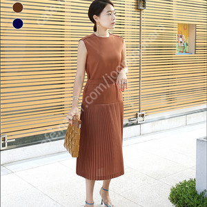 몽또또 플리츠 원피스