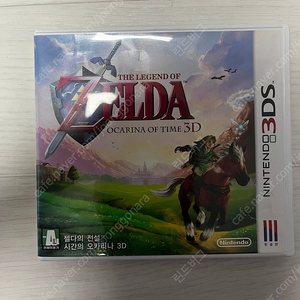 3DS 젤다의 전설 시간이 오카리나 팝니다.