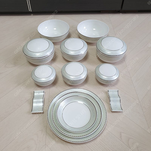 한국도자기 반상기세트 22pcs(미사용, 새것)
