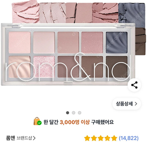 롬앤 베러댄 팔레트 13 오드브리즈가든