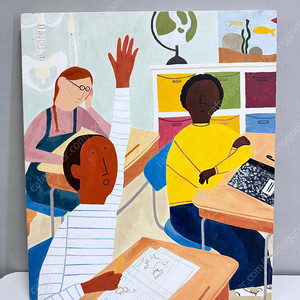 팝아트 아크릴 그림 인테리어 액자 그림액자 일러스트 유화