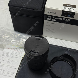 시그마 A 24-70mm F2.8 DG DN 소니 FE용 렌즈 / 23.11.16 구매