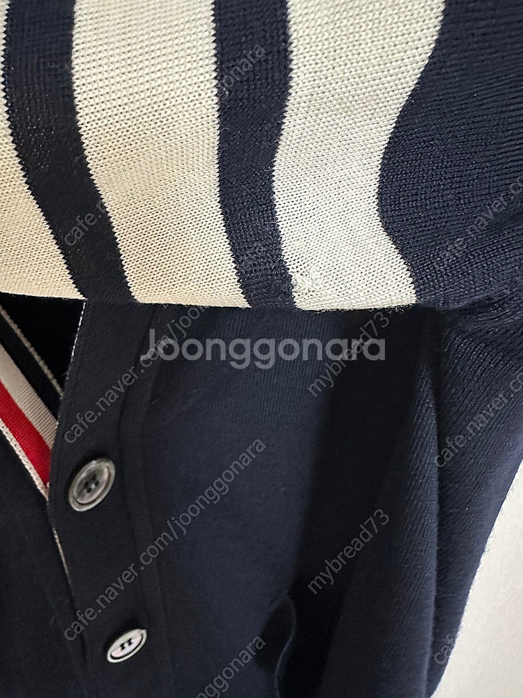상태좋은 톰브라운 울가디건 네이비 3 size--8