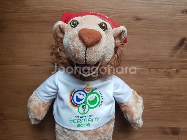 06 독일월드컵 마스코트 골레오 공식 인형 2006 독...--2