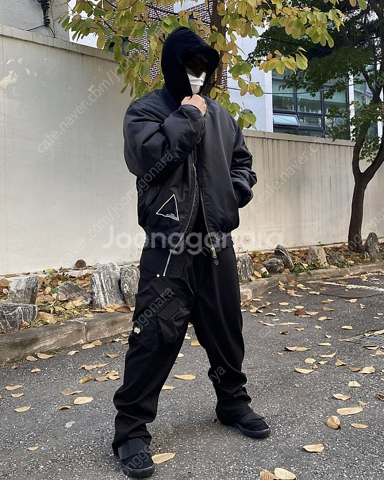 언더마이카 터보 블랙 볼튬.5 하드웨어 카고 포켓 와이...--3