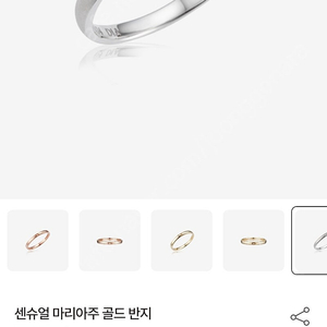 디디에두보 센슈얼 마리아주 골드 반지 16호