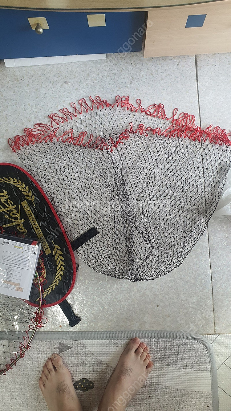 가마가츠 뜰채망 gm843 45cm 미사용팝니다--5