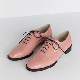 Loyiq 17ss 핑크 로퍼 (새상품)