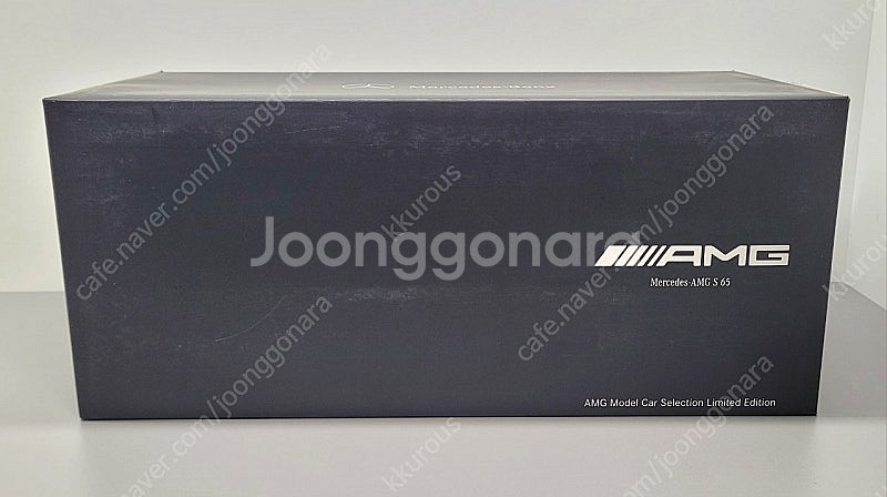 1:18 GT스피릿 벤츠 S65 AMG 블랙 딜러버전 ...--1