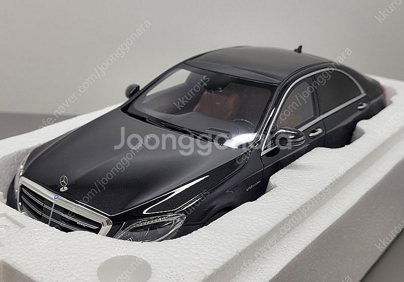 1:18 GT스피릿 벤츠 S65 AMG 블랙 딜러버전 ...--0