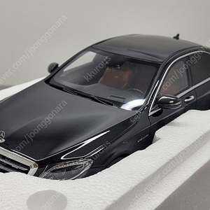 1:18 GT스피릿 벤츠 S65 AMG 블랙 딜러버전 다이캐스트 모형자동차