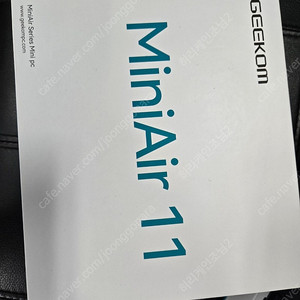 geekom mini pc miniair11 with 11세대 n5095(최대 2.9GHz) windows 11 pro 데스크탑 미니pc