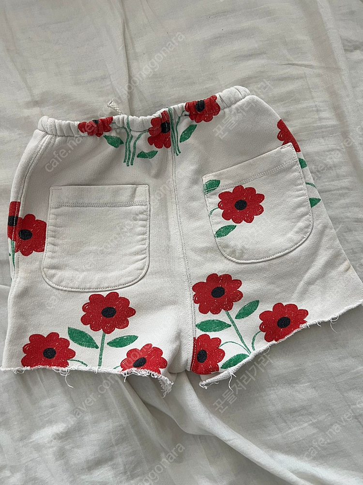 보보쇼즈 반팔 티셔츠2-3y 타오 꽃 반바지 팬츠 4 이미지