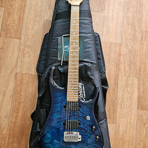 뮤직맨 스털링 jp150 블루 팝니다 (musicman sterling jp-150 일렉기타)