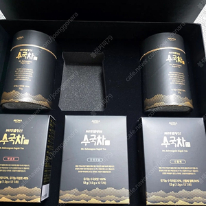 발왕산 수국차 선물세트 (잎차2종+티백3종+티팟) 판매합니다