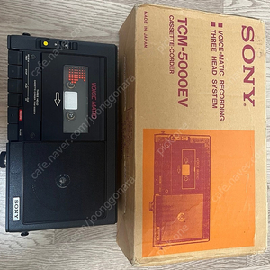 SONY TCM-5000EV 카세트 녹음기 워크맨 소니 tcm5000