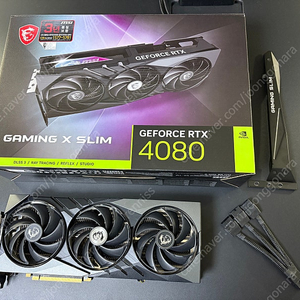 MSI RTX 4080 16GB Gaming x Slim (게이밍 슬림)