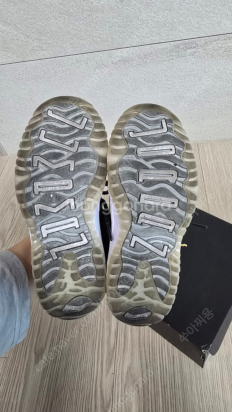 조던11 키즈 농구화 190사이즈--5