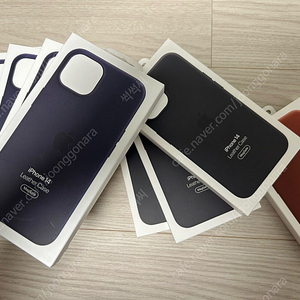 애플 정품 미개봉 아이폰 14 가죽케이스 판매합니다.