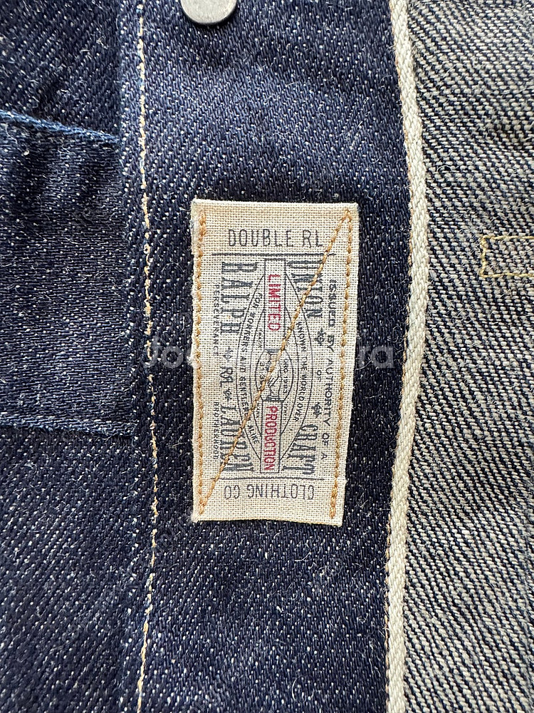 rrl 리미티드에디션 임브로이더 데님 자켓(m)--5