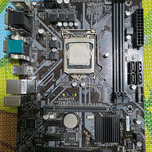 h310m 보드 및 g5400 cpu 알괄