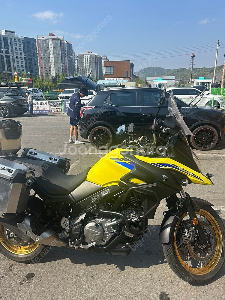 23년 브이스트롬650xt 풀셋트 팝니다--1