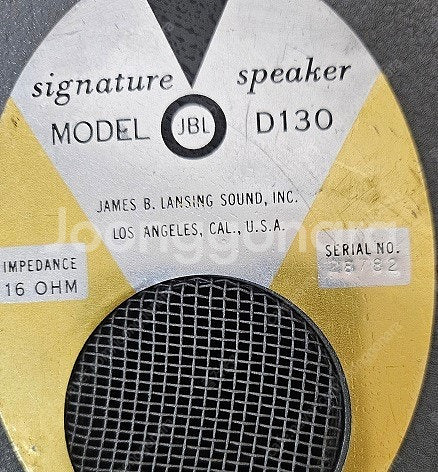 JBL D130 (16 OHM)--2
