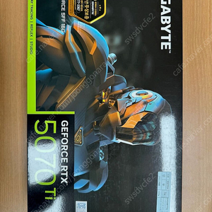 [미개봉] 지포스 RTX 5070 Ti WINDFORCE SFF D7 16GB 제이씨현