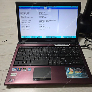 LG XNOTE A520, 삼성 SENS R540 부품용 노트북