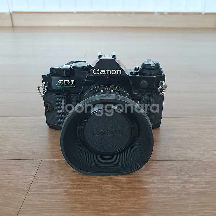 캐논 AE-1 프로그램 필름카메라 (배송비,렌즈 포함)--0