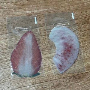 이옥토 딸기 백도 책갈피